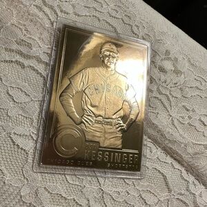 Don Kessinger 96 Danbury Mint Sealed 22 kt Gold card 47